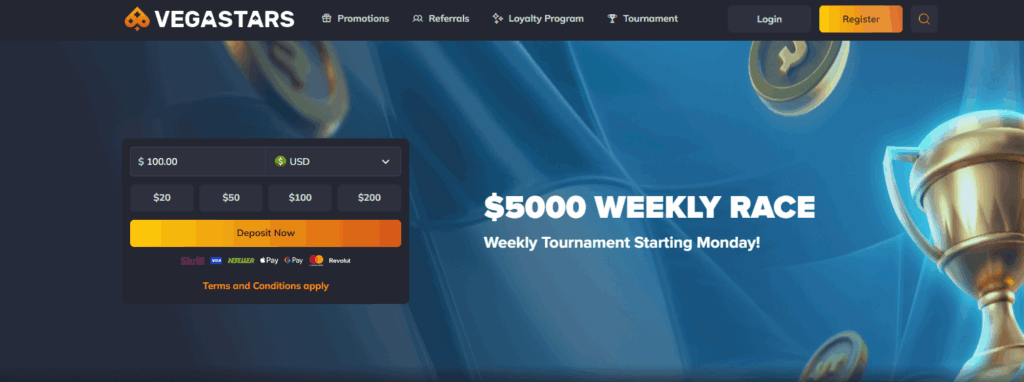 Vegastars Account
